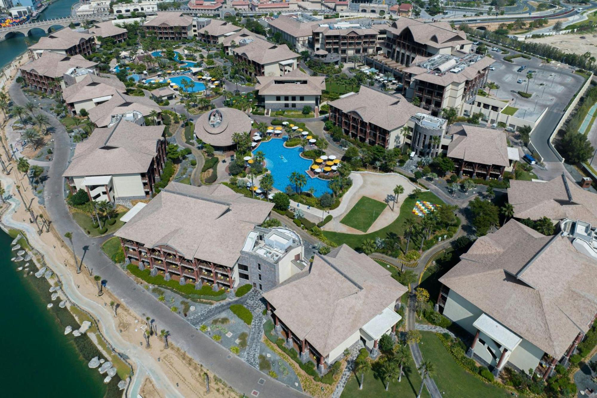 Lapita, Dubai Parks And Resorts, Autograph Collection Exterior foto Aerial view of the resort